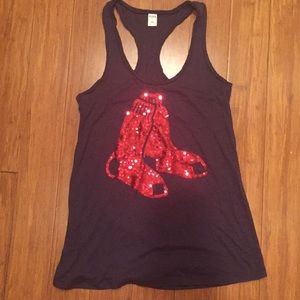 VS Pink Red Sox Tank Size XS